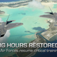 Illustration for article titled US Air Force Resumes Combat Air Forces Flying - Including the Thunderbirds